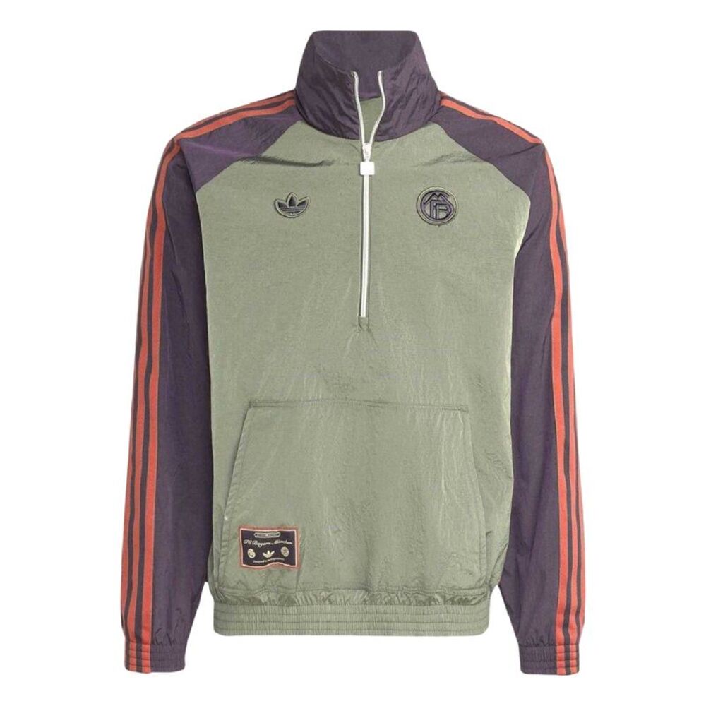 Adidas Mens Bayern Munich Classic Badge Jacket / Green/Black